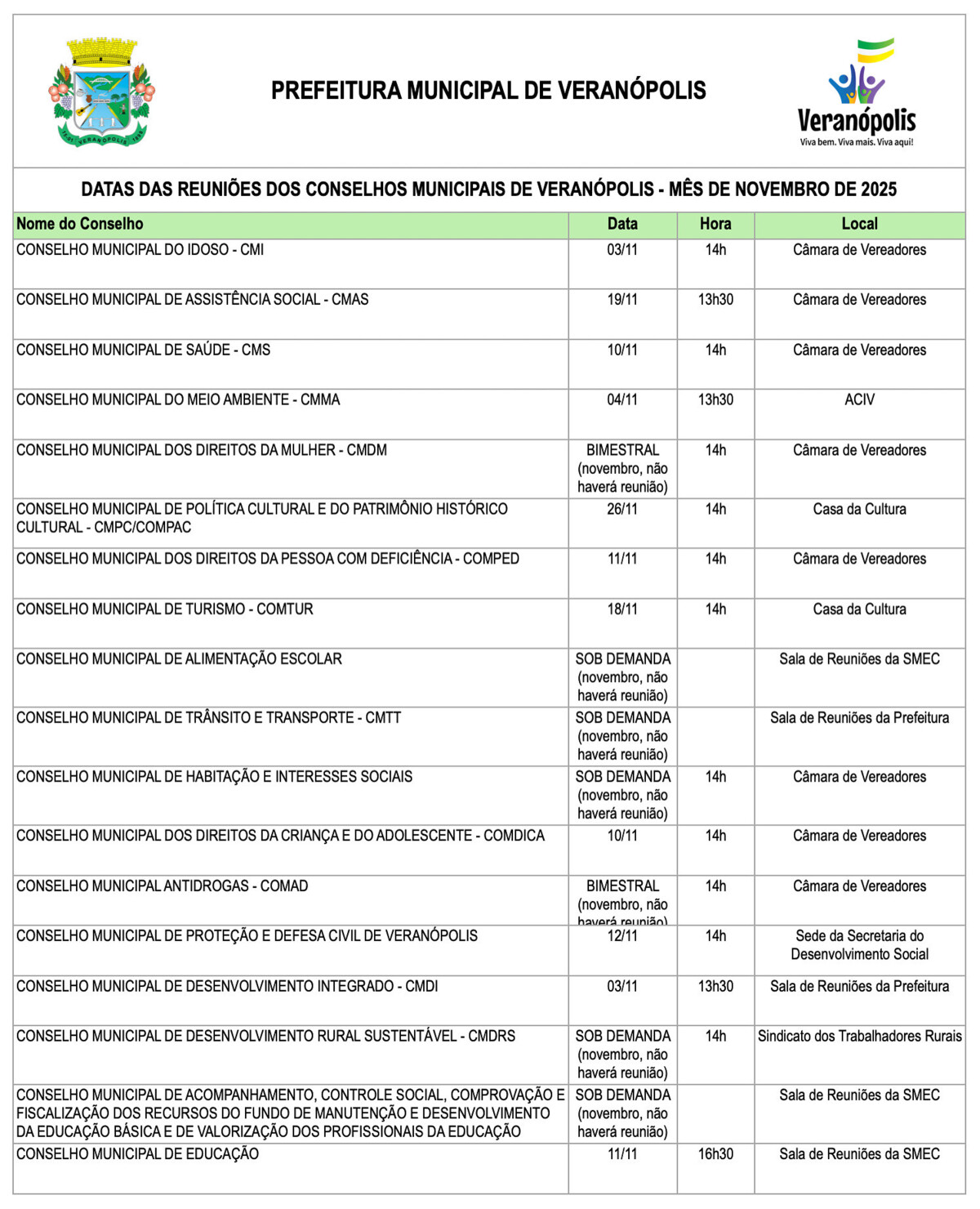 datas-das-reunioes-dos-conselhos-municipais-mes-de-novembro