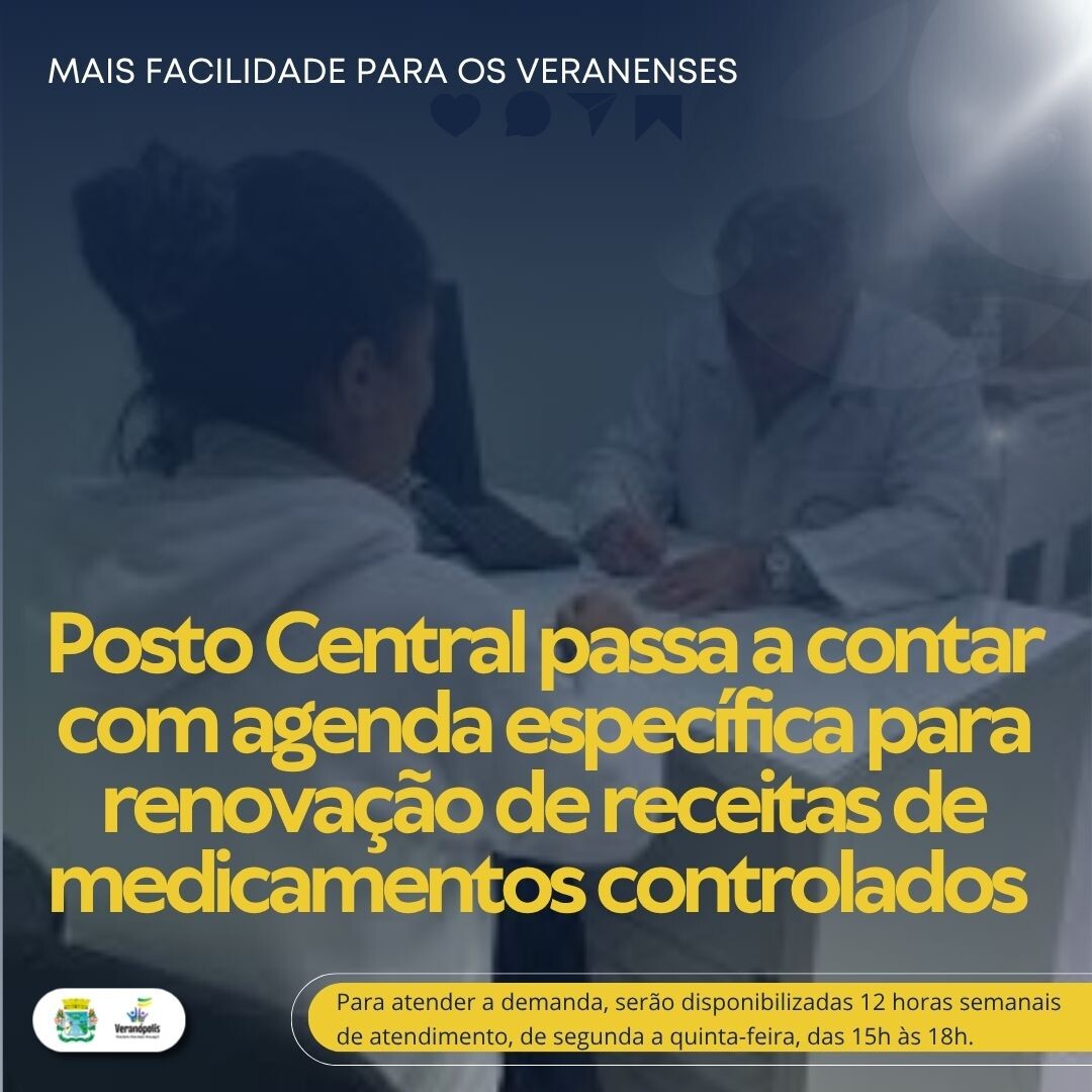 posto-central-passa-a-contar-com-agenda-especifica-para-renovacao-de-receitas-de-medicamentos-controlados